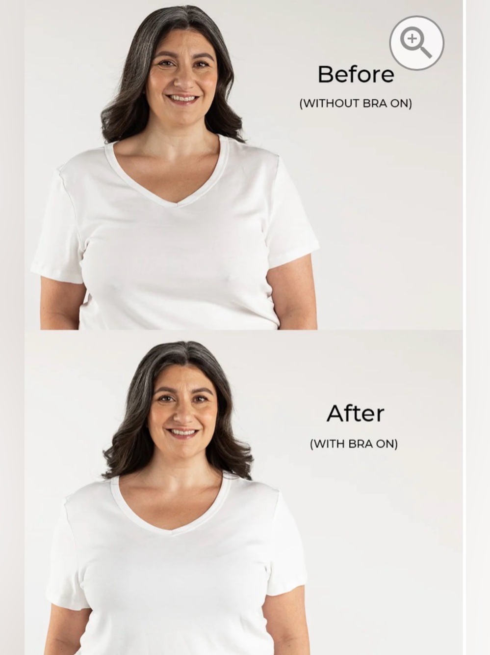 Understance Peek-Proof T-Shirt FlexWire Contour Demi Bra 42H - Picture 3 of 9